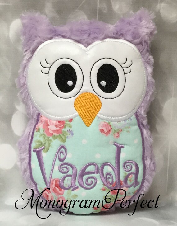 Pink stuffed cheap owl