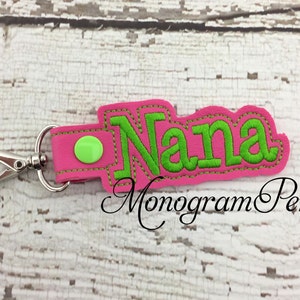 Nana Snap Buddie Key Chain Bag Tag