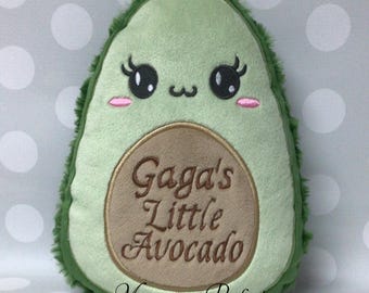 Gaga's Little Avocado Stuffie - 9" x 6.5"