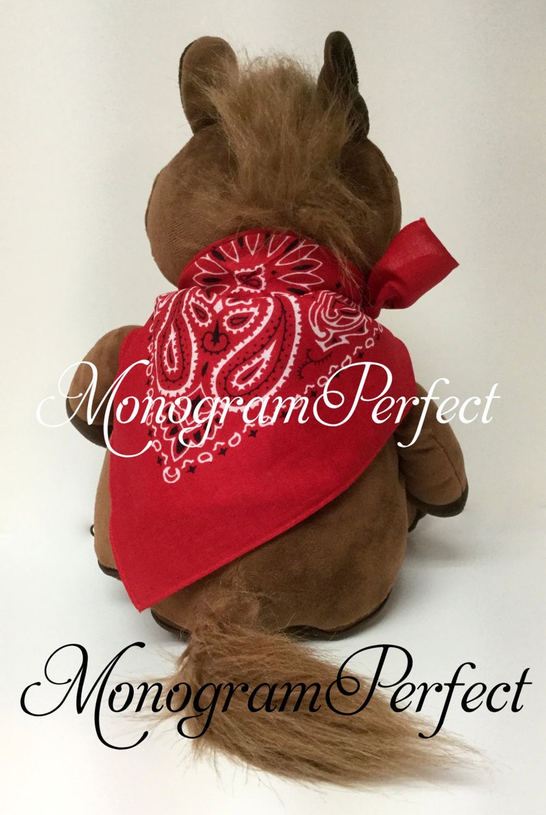 Personalized 16 Plush Horse Stuffed Animal Etsy