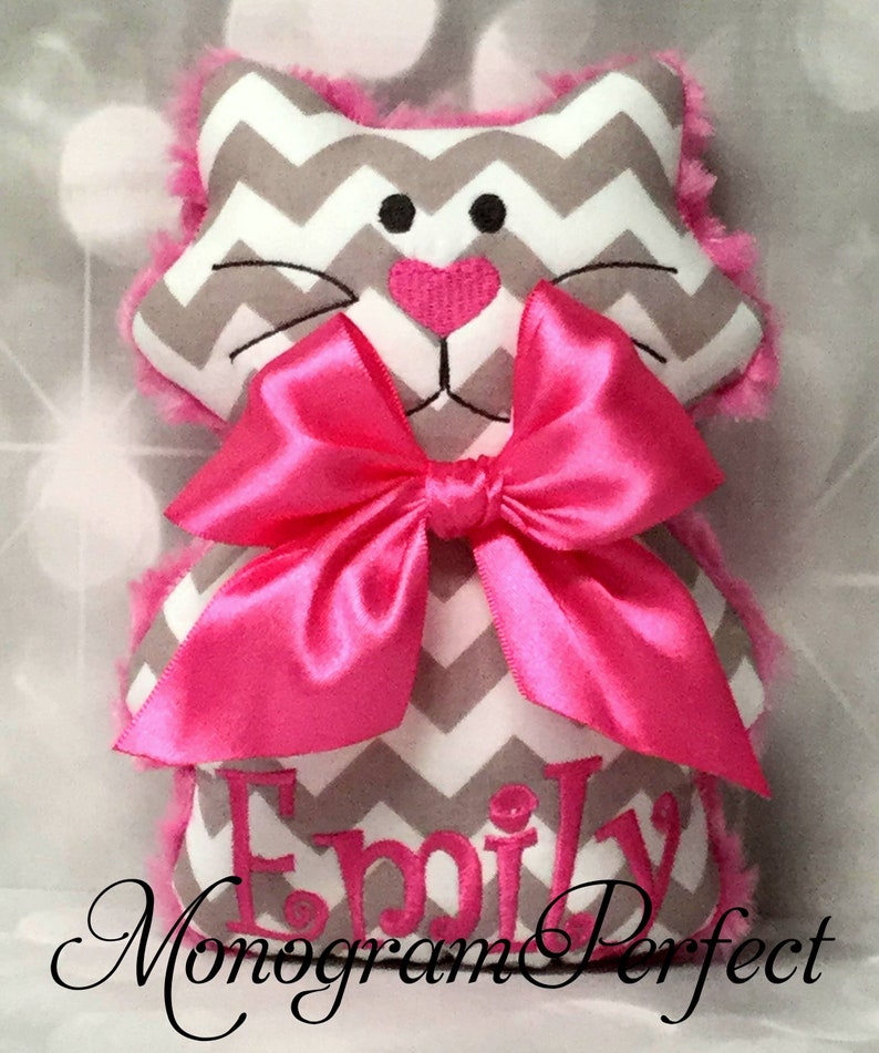 Personalized Soft Cuddly Kitty Soft Toy Etsy