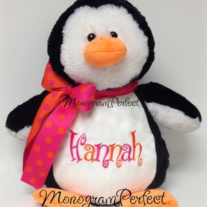 Personalisierte Plüsch Pinguin Stofftier