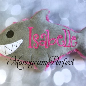 Personalized Plush Girl Shark Stuffed Animal Soft Toy