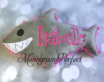 Peluche personnalisée requin pour fille