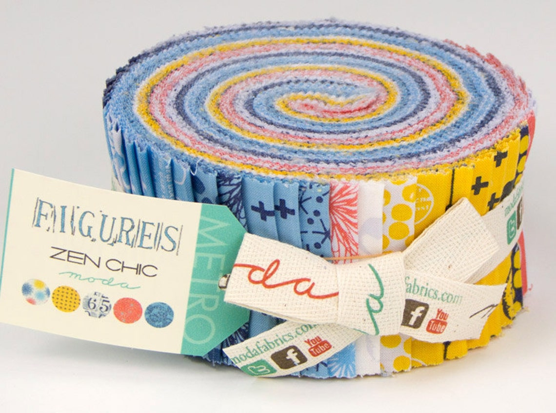 PATTERN Colossal Round Rug RJD130 Jelly Roll Rug Etsy