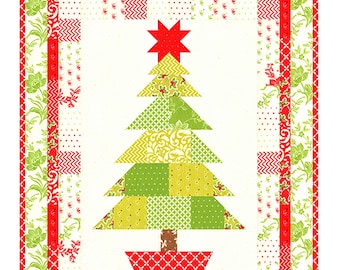 Charming Little Christmas Tree Skirt Quilt Pattern CSS318 - Etsy Canada