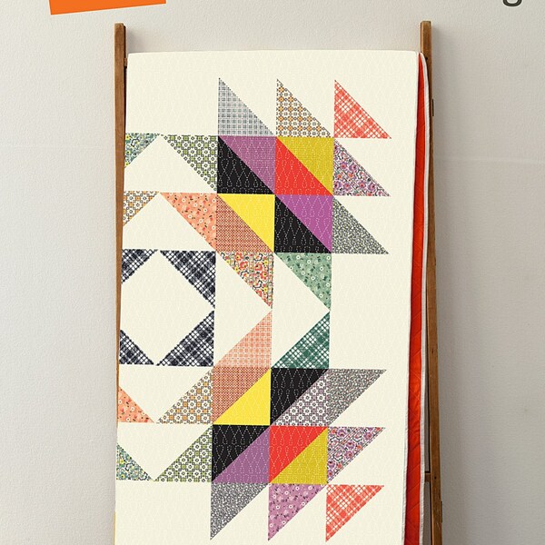 PATRÓN: CALICO SWING por Denyse Schmidt - DSQ019 - Baby Quilt - Twin - reina - rey - moderno - cuarto grasa favorable