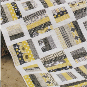 PATTERN:  RADIO WAY by Jay Bird Quilts - Jelly Roll Friendly - #JBQ116 - Easy - 4 Sizes - Baby, Lap, Twin, King -  Beginner Friendly