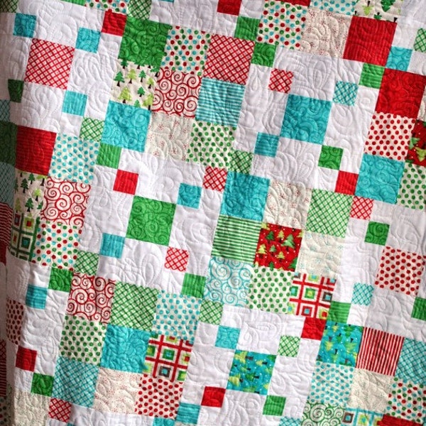 PATTERN: LAYER CAKE or Charm Pack or Fat Quarter friendly, Rocky Road by Sweet Janes Designs