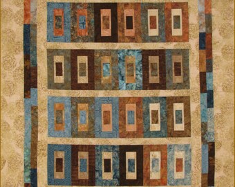 CLEARANCE - SALE -- PATTERN: City Blocks - Jelly Roll Friendly by Marlous Designs