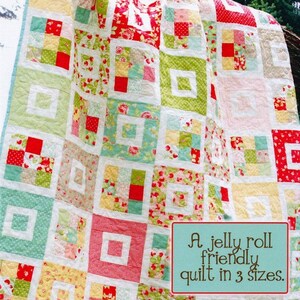 QUILT KIT: Shortcake - - Jelly Roll Friendly - Easy - Twin - Queen - Throw - Lap - Coverlet