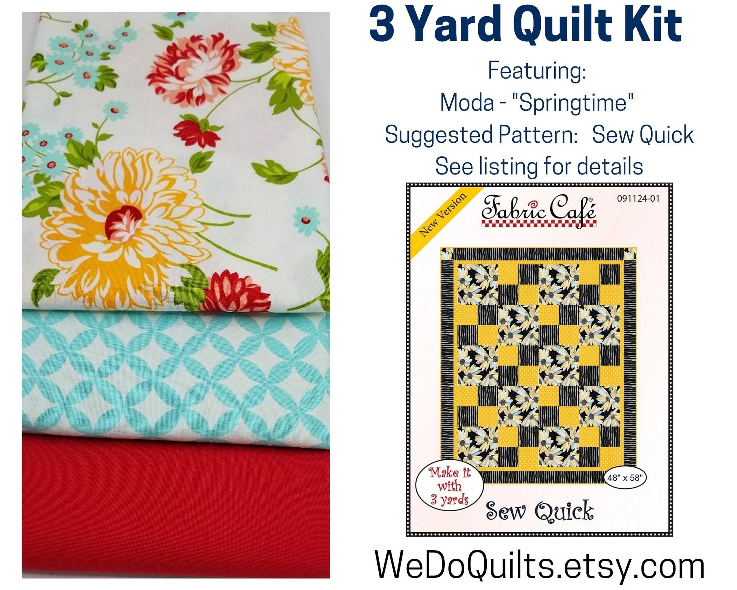 3-Yard Quilt Kits