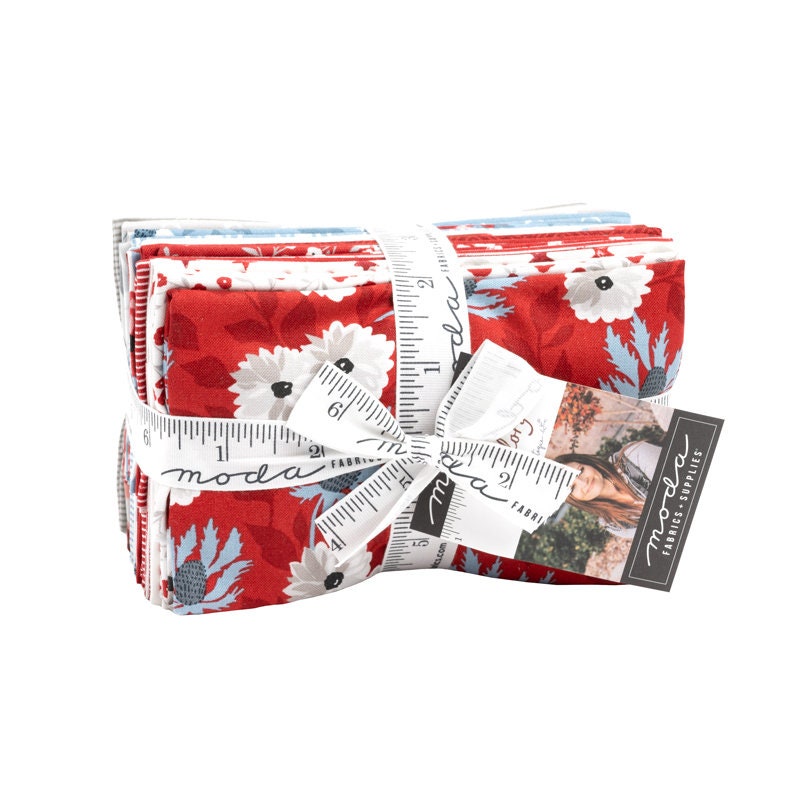 Moda Old Glory Layer Cake 10" Squares Fabric By Lella