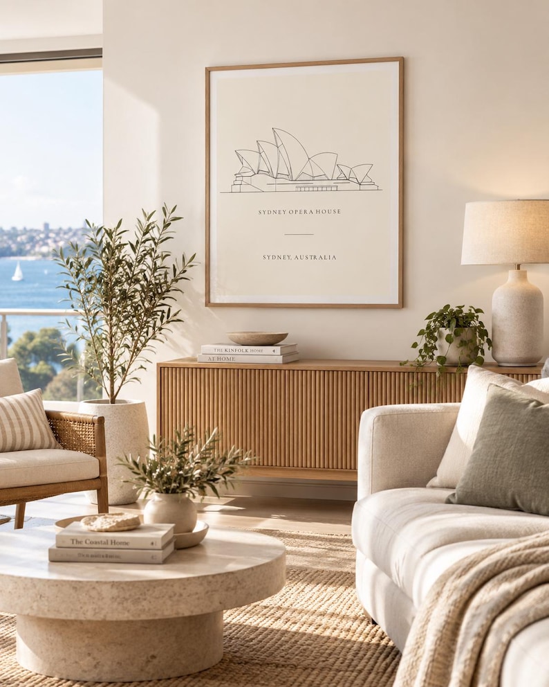 Sydney Opera House wall art print, extra photo 1