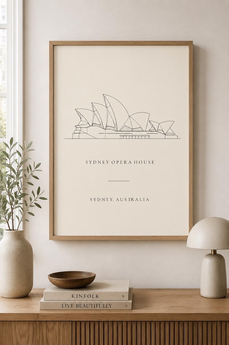 Sydney Opera House wall art print