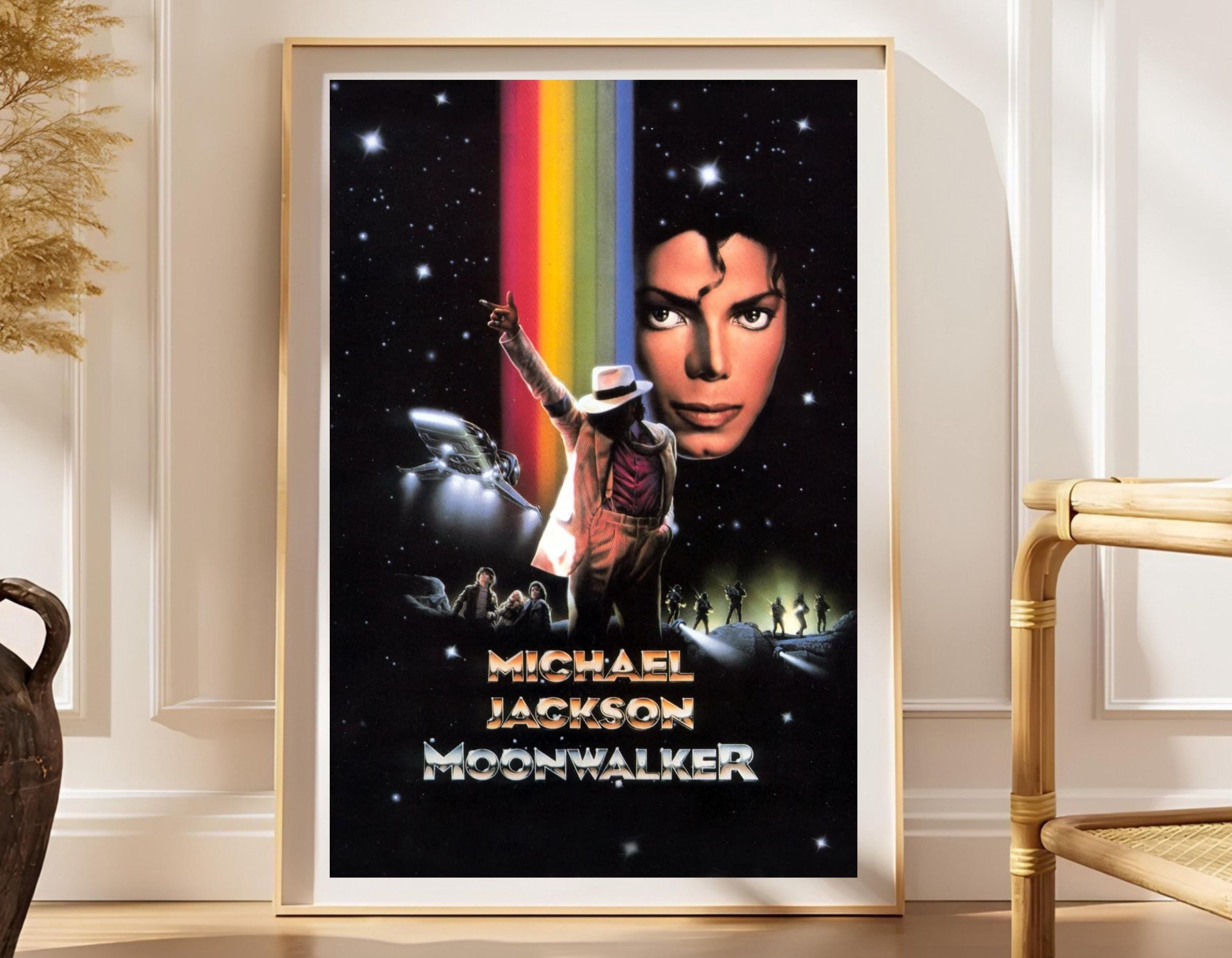 Michael Jackson Moonwalker Poster Wall Art - Etsy