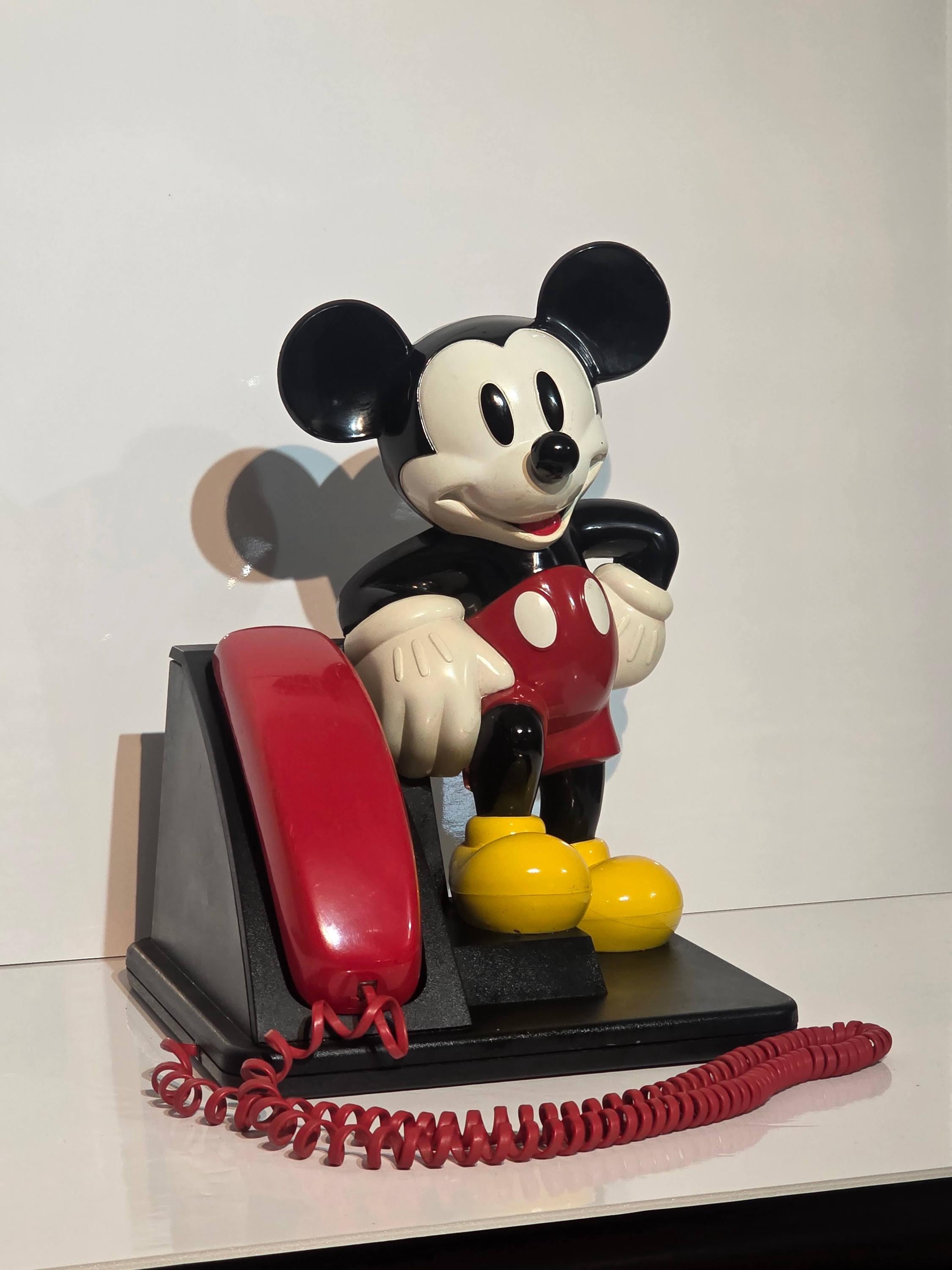 Vintage Mickey Mouse Telephone - Etsy