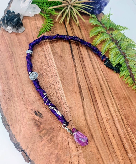Crystal Hair Wrap Extension Hippie Hair Wrap Dreadlocks Non - Etsy Crystal Hair Wrap Extension Hippie Hair Wrap Dreadlocks Non - Etsy