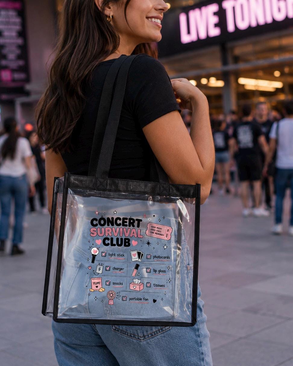 ATEEZ アチズ hello82 Coachella コーチェラ クリアバッグ Clear Stadium Bag Ateez - Etsy