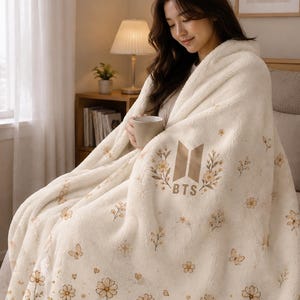 Bts Blanket - Etsy