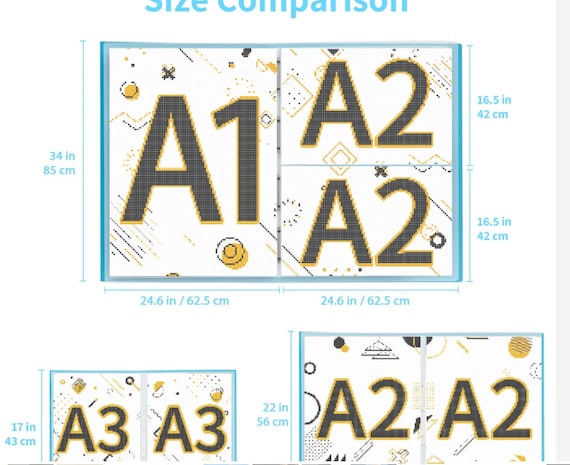 ARTDOT Diamond Painting Storage Books: A1, A2, A3 Portfolio Folders wi –  Loomini