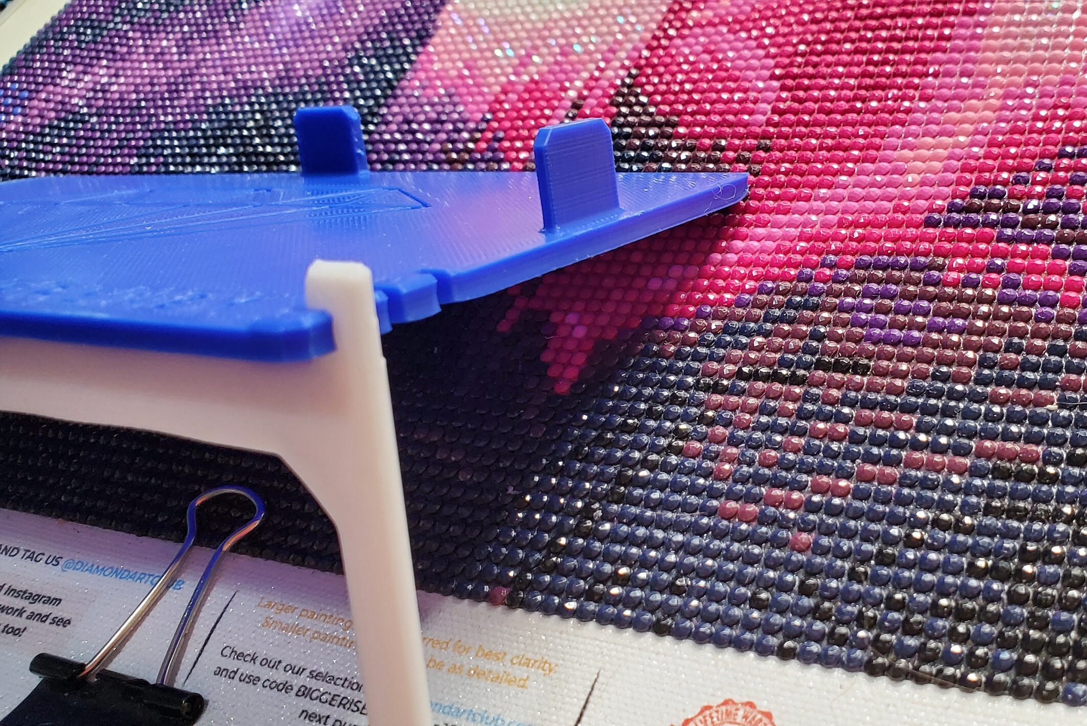 3D Printed 5D Diamond Painting Tray Table for Slanted Etsy