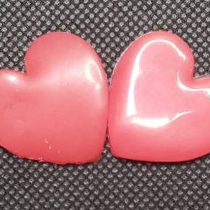 Heart & Square Shaped Wax Containers For 5D Diamond Painting 1 Pink Heart Wax