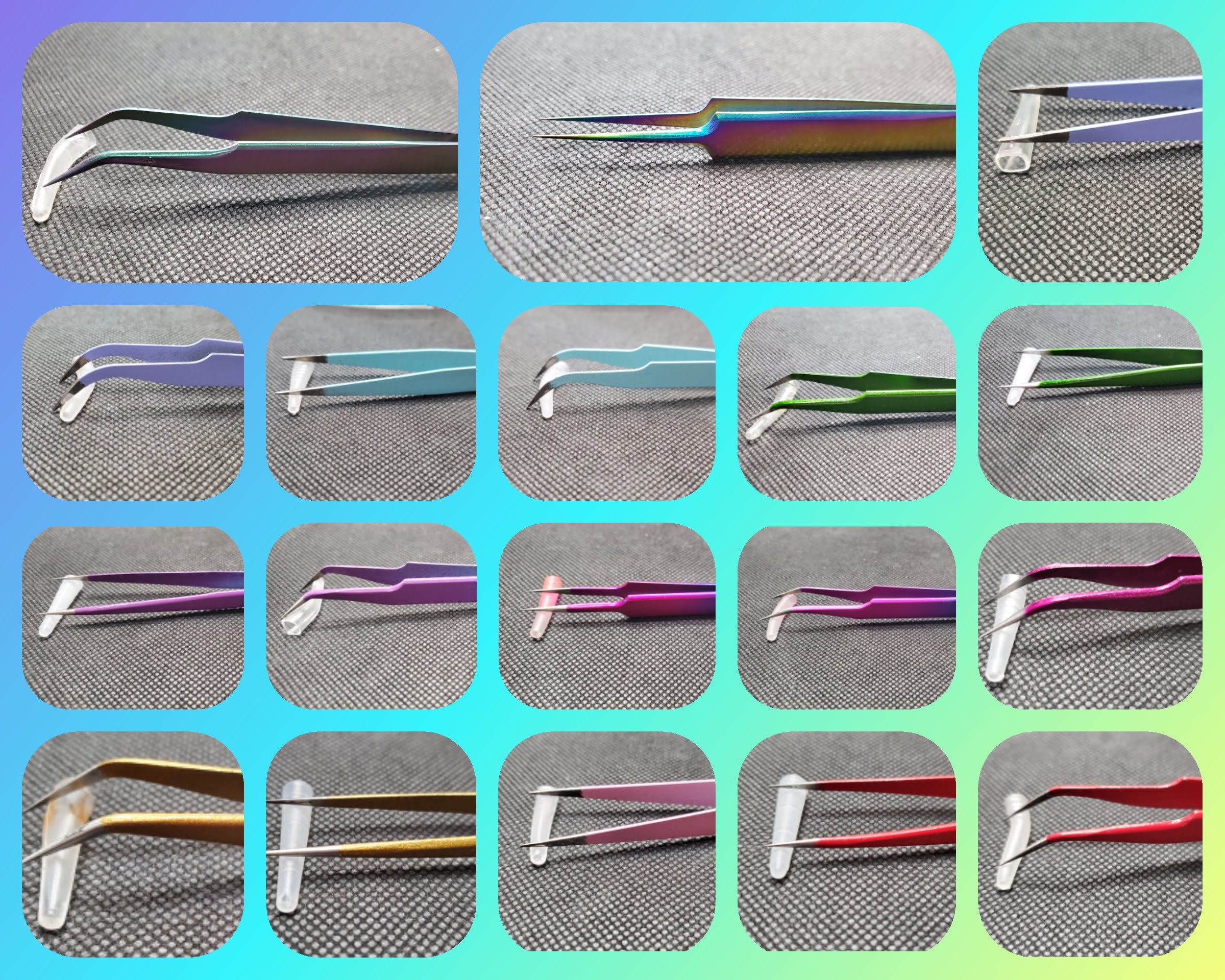 Metal Pointed Tweezers for 5D Square Diamond Painting Drill