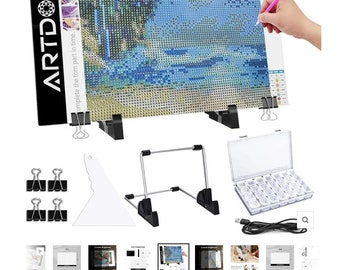 Light Pad for Diamond Painting With Toolkits A1, A2, A3, A4 