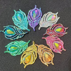 Sparkle Feather Plastic Diamond Painting Cover Minder