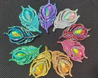 Sparkle Feather Plastic Diamond Painting Cover Minder