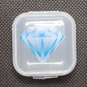 Heart & Square Shaped Wax Containers For 5D Diamond Painting Square - Empty