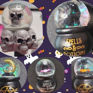 Cauldron Snow Globe Premium Resin 5D Diamond Painting Drill Pens or Ink Pens