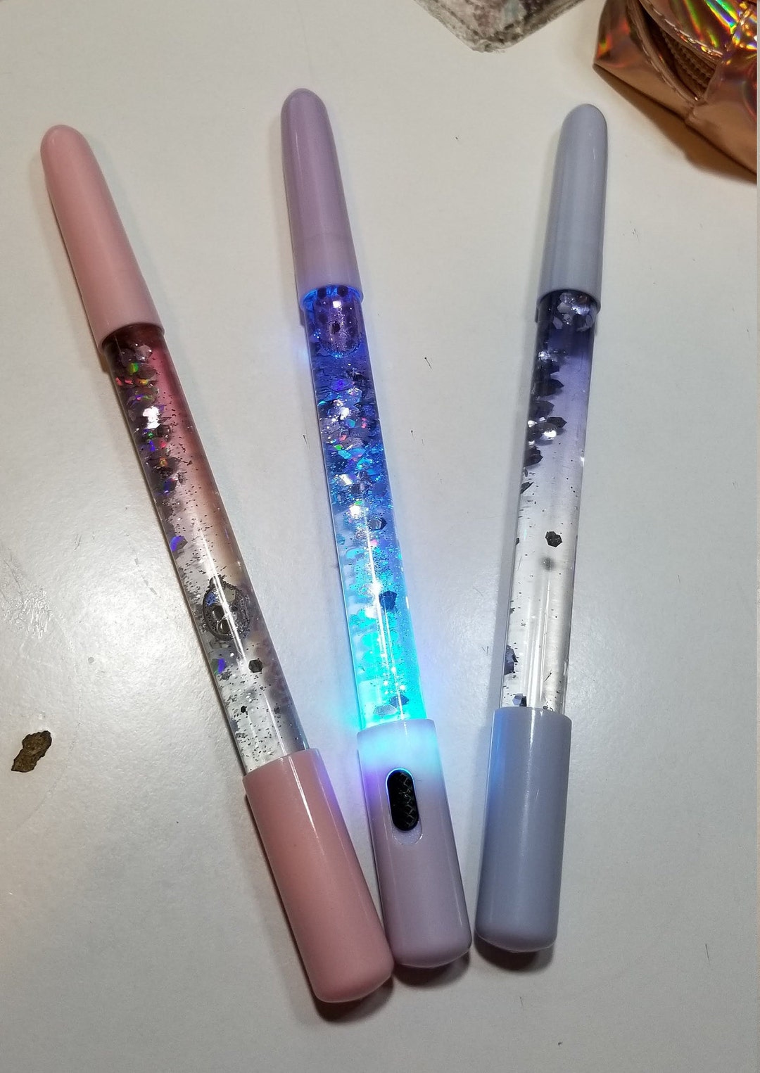 Kyduu LED Licht Diamond Painting Point Drill Pen, 5D Diamant Malerei