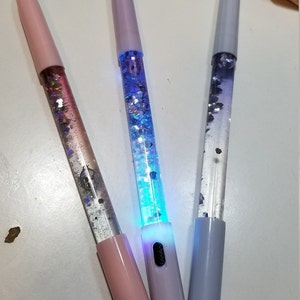 Beadable Pens or Black/blue Pen Refills or Pen Bags Plastic 