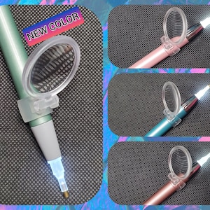 Stylo perceuse diamant 5D avec loupe à clip