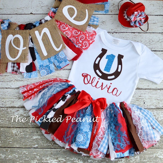 cowgirl birthday outfit for girl