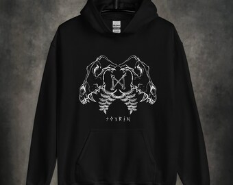 WOLF SKULL Unisex Hoodie