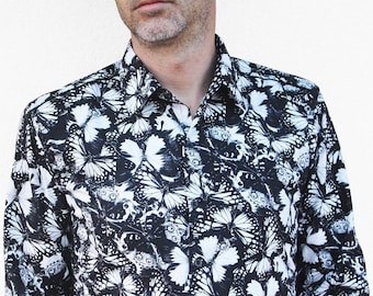 Butterfly shirts for men - BAÏSAP