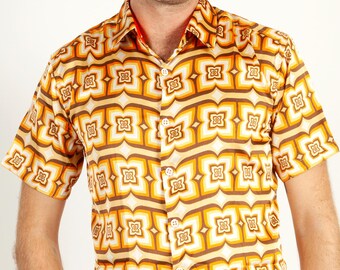 Disco dress shirt - short sleeve - BAÏSAP