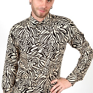 Zebra Hemd für Herren - BAÏSAP