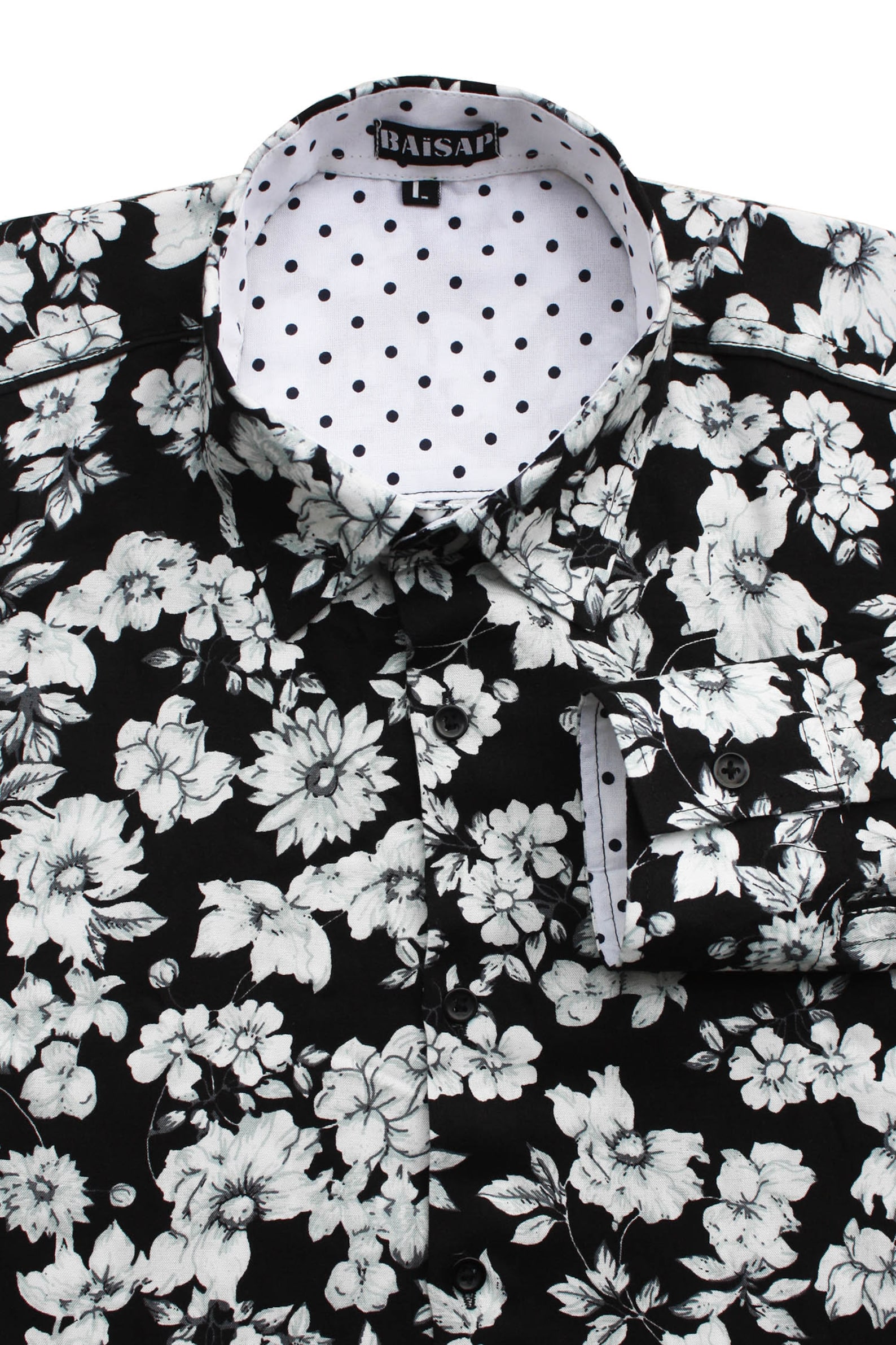 Floral Shirt Black main image 1