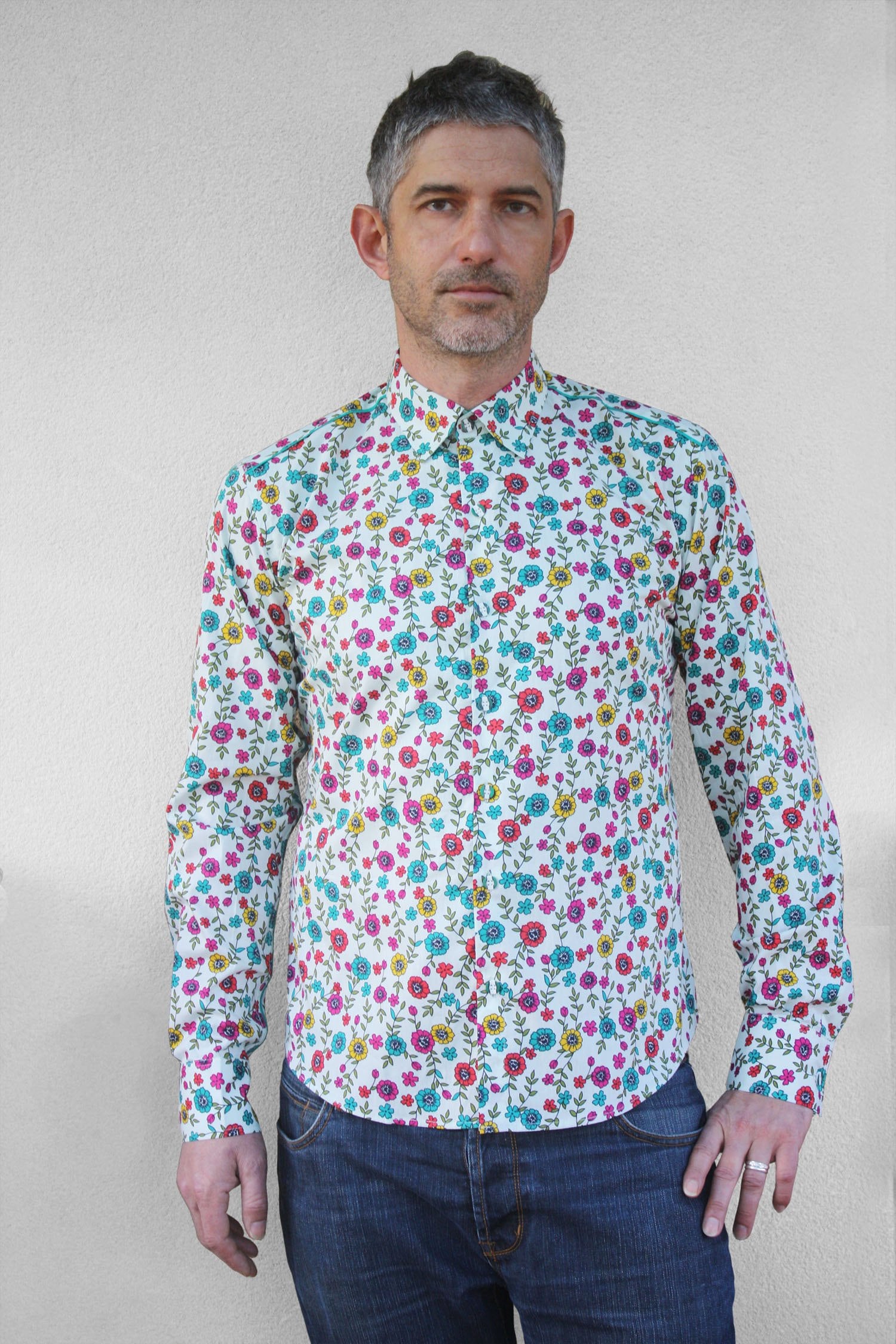 floral dress shirt mens