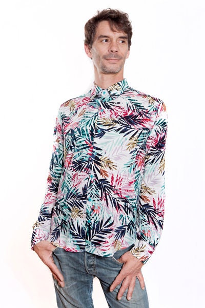 Chemise Homme Free Fly Bambou Manches Longues - Verte - Taille XL - Très Bon état