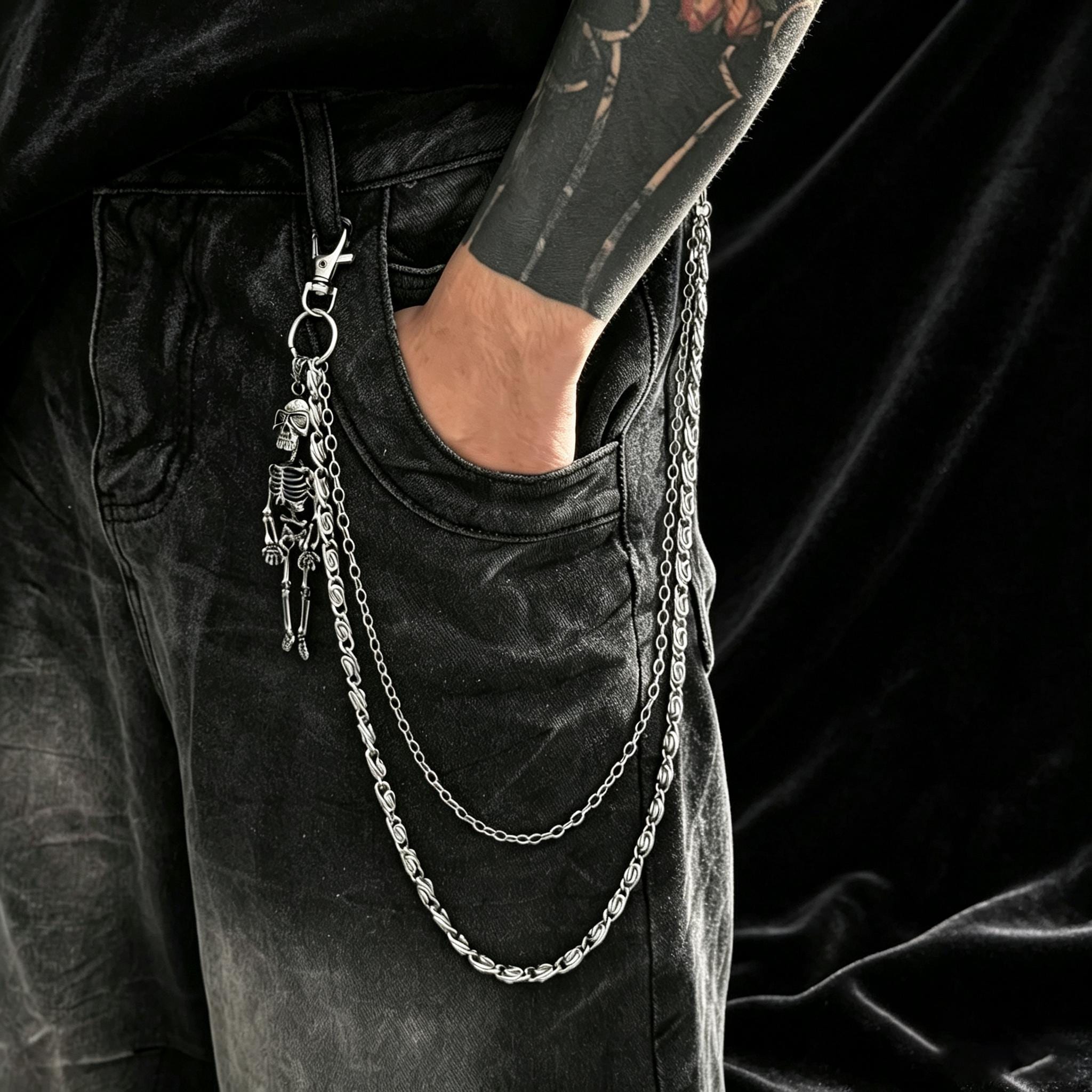 Emo Wallet Chain - Etsy