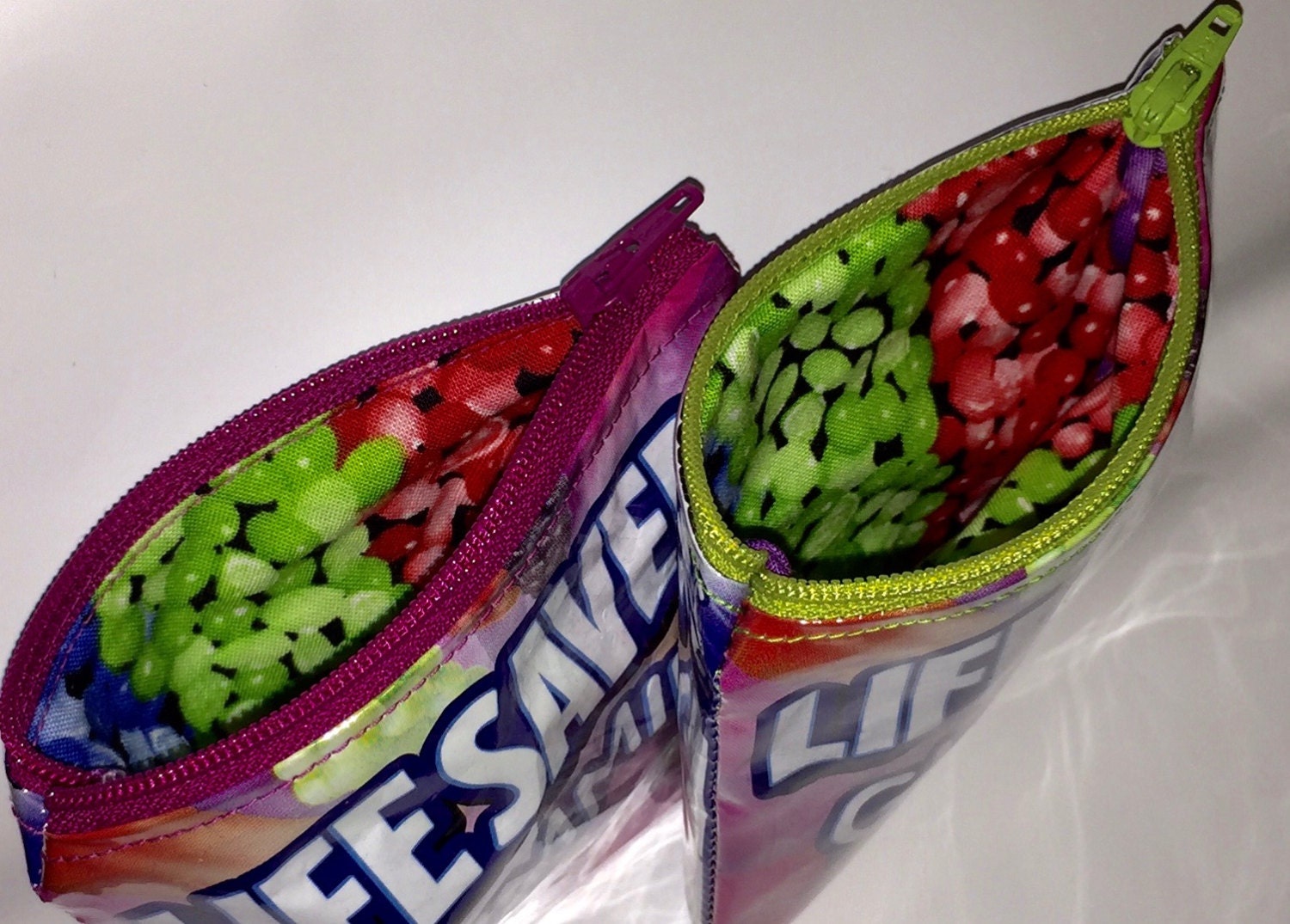 New Life Savers Wild Berries Gummies Coin Purse Upcycled