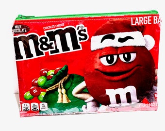 M&Ms PLUSH Stuffed PILLOW Toy Candy BAG Wrapper Small M&M's