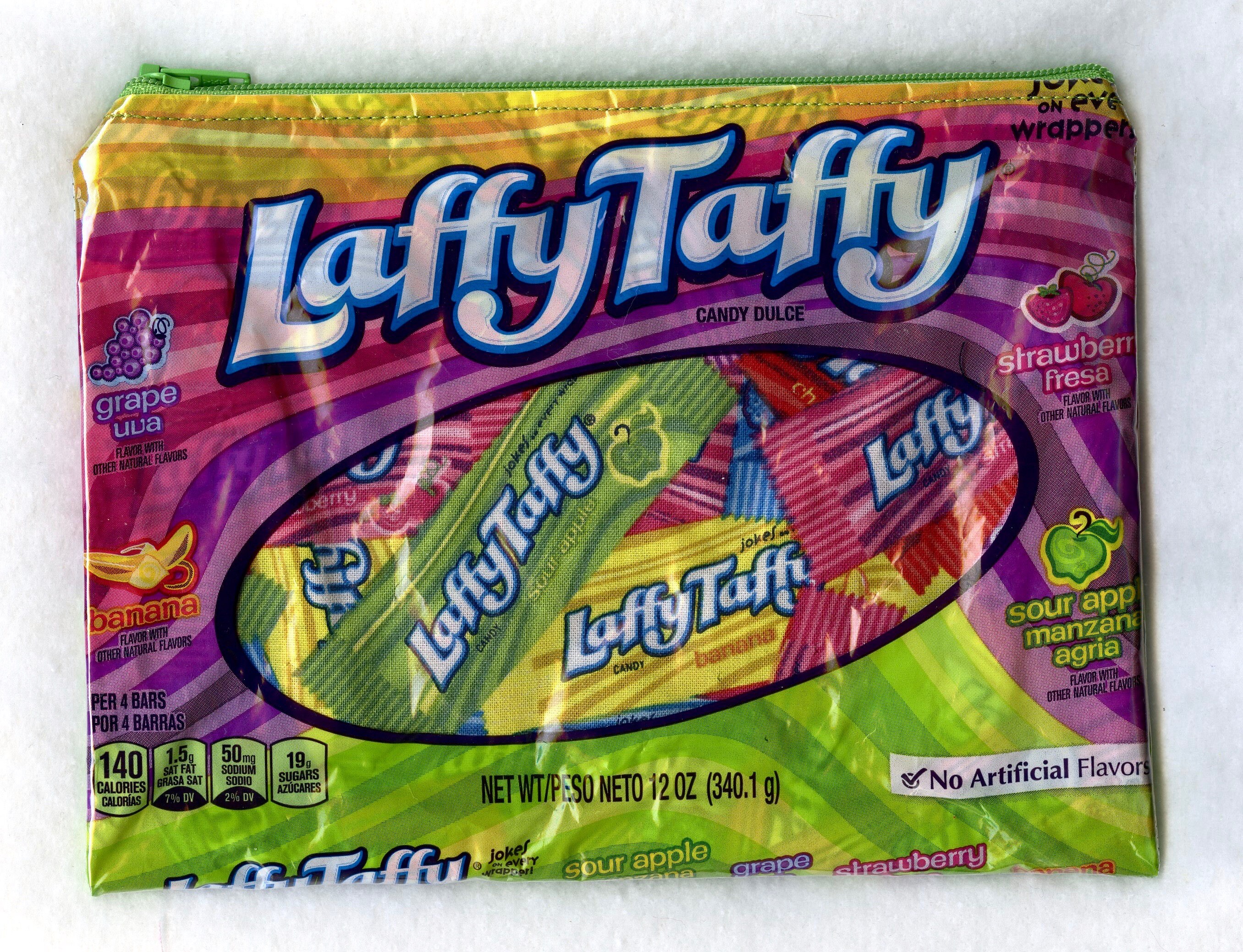Laffy Taffy Candy Wrapper Upcycled Zippered Bag/Pouch Etsy