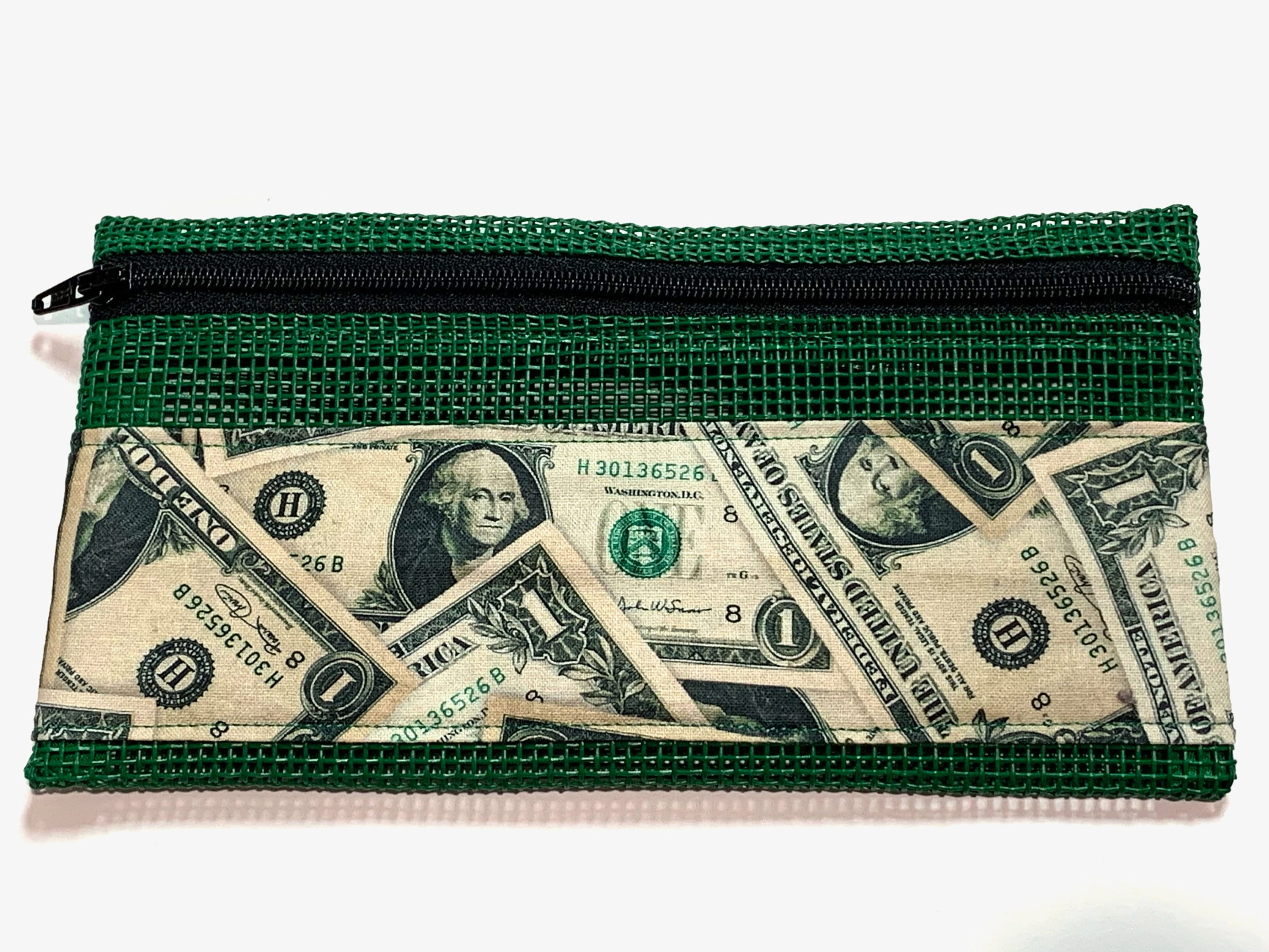 Zipper Dollar Bill Pouch - Etsy