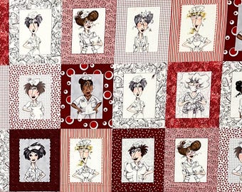 Nifty Nurses Fabric Panel
